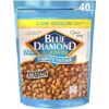 Blue Diamond Almonds Low Sodium Lightly Salted Snack Nuts, 40